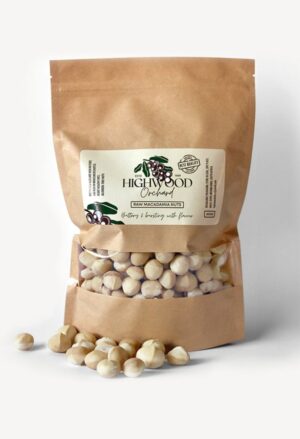 Raw grade A Macadamia pieces