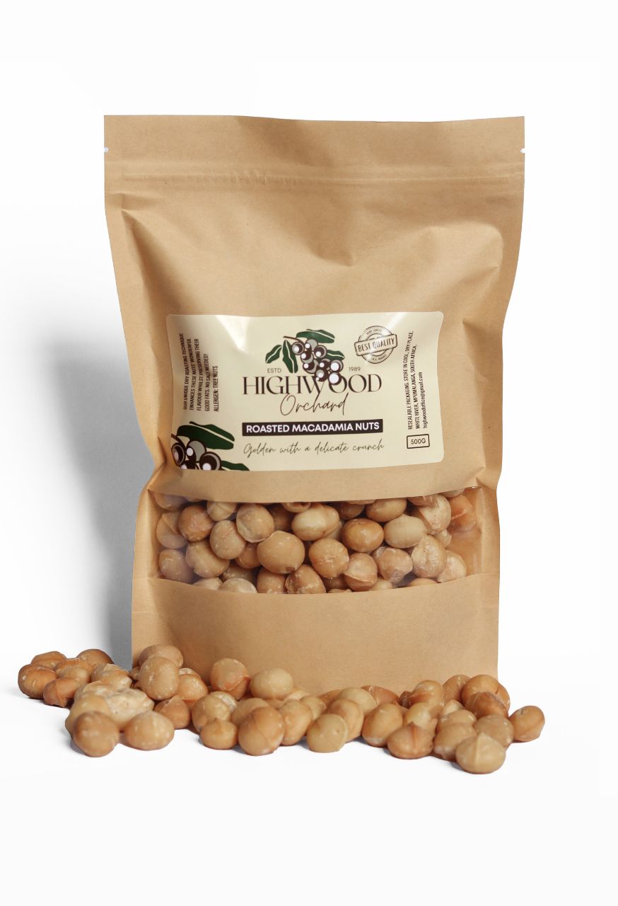 Highwood Orchard 6 Dry Roasted Macadamia Nuts